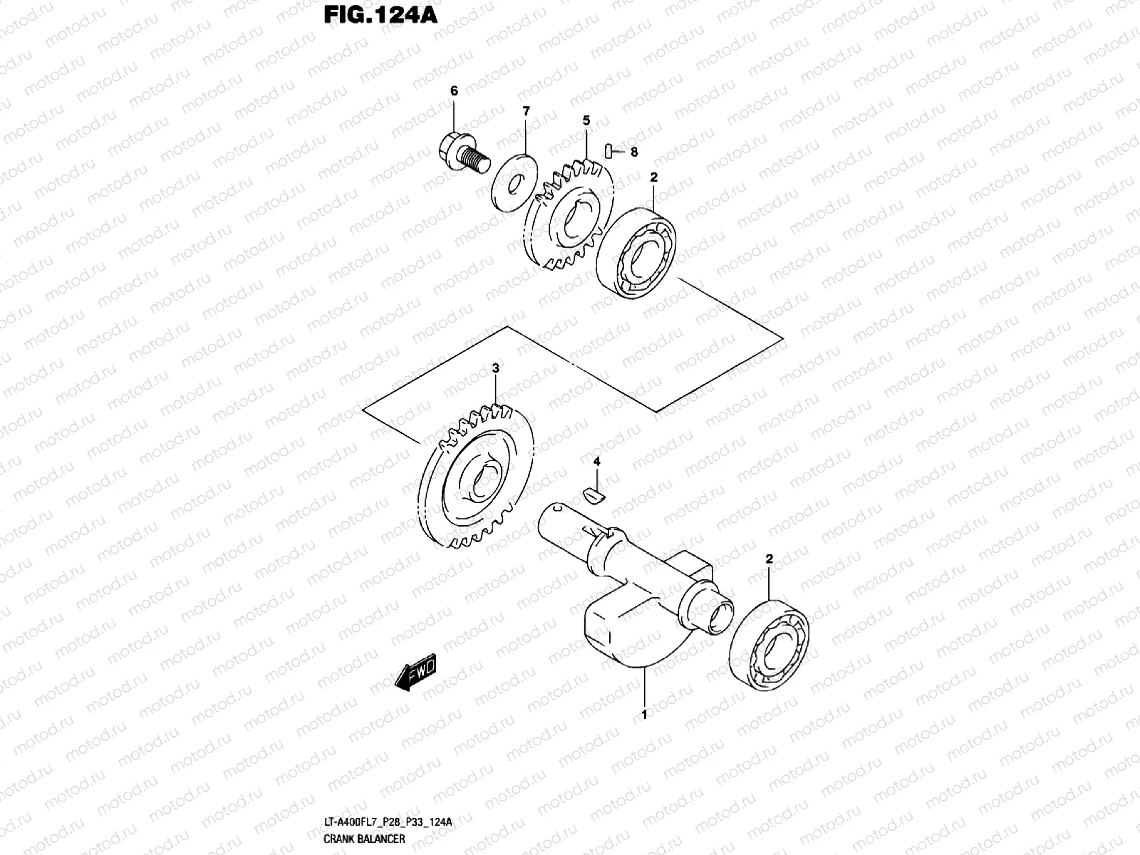 CRANK BALANCE SHAFT
