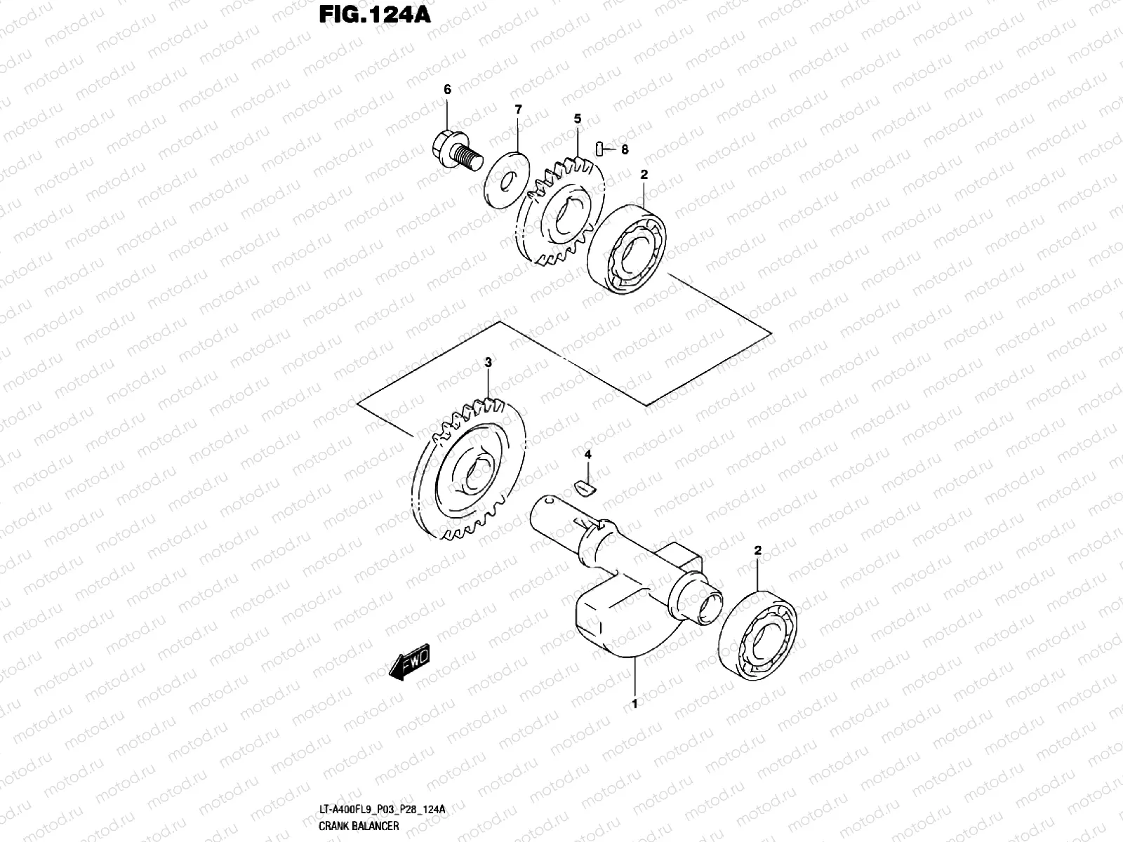 CRANK BALANCE SHAFT