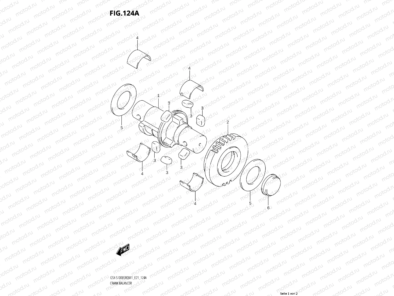 CRANK BALANCE SHAFT