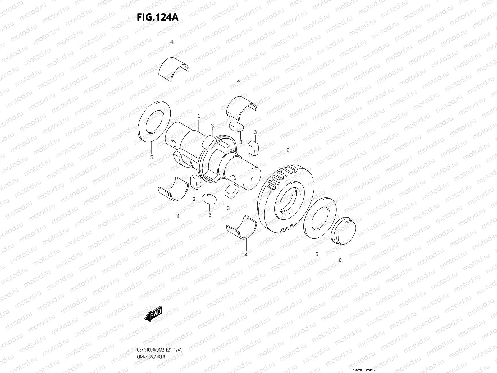 CRANK BALANCE SHAFT