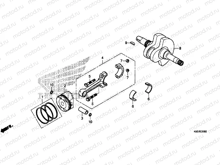 CRANK SHAFT / PISTON