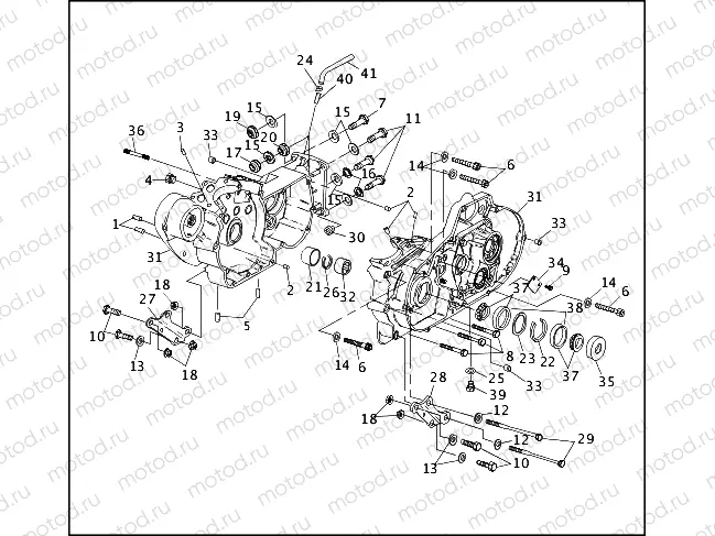 CRANKCASE (1 OF 2)