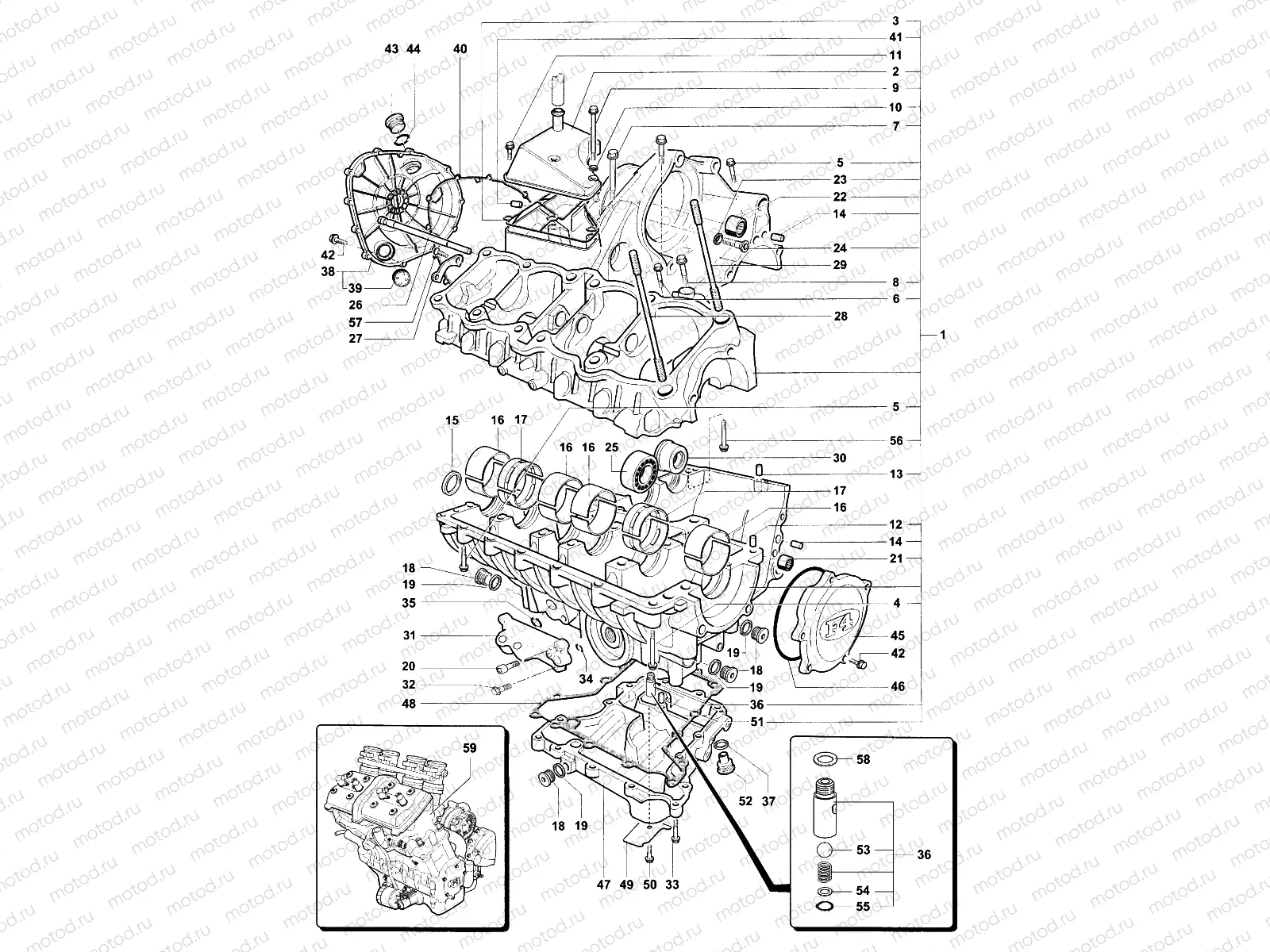 Crankcase Assembly