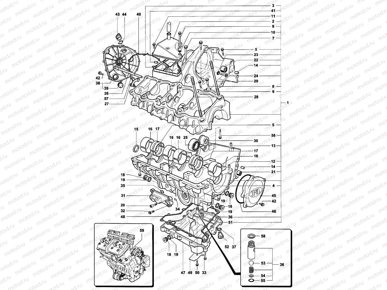 Crankcase Assembly