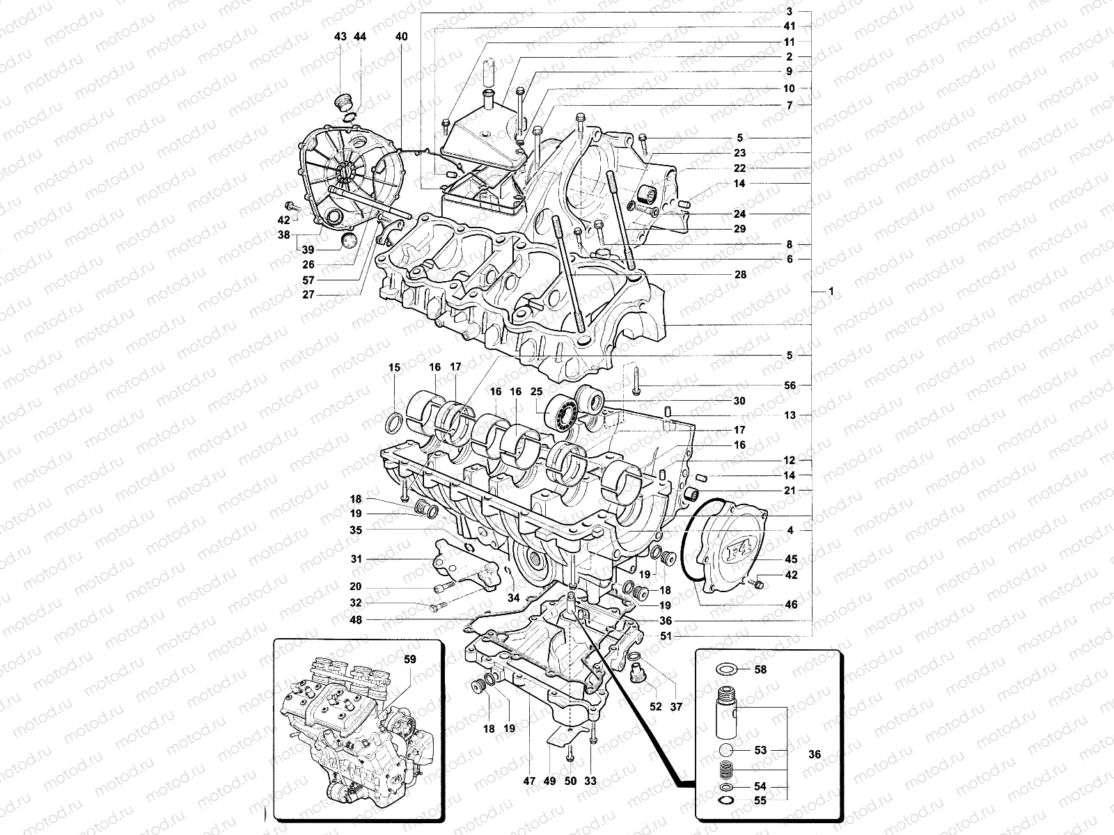 Crankcase Assembly