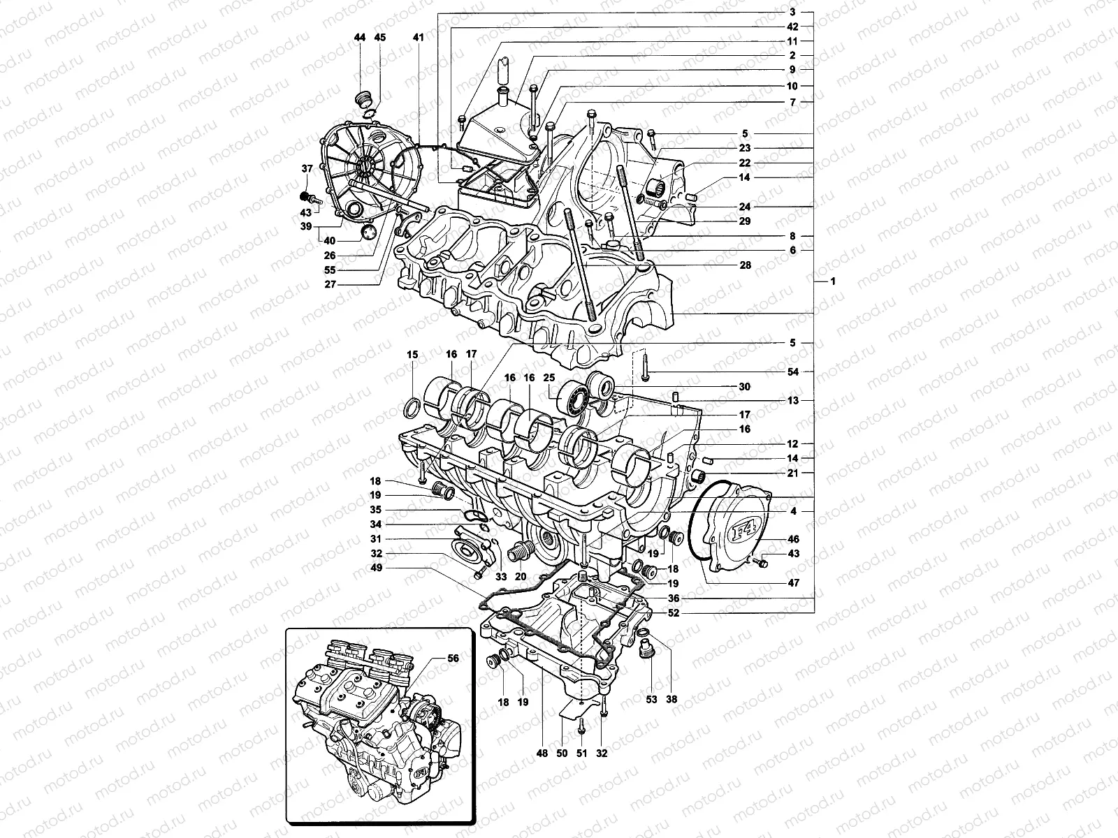 Crankcase Assembly