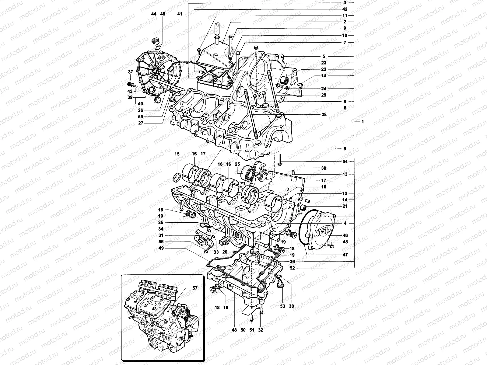 Crankcase Assembly