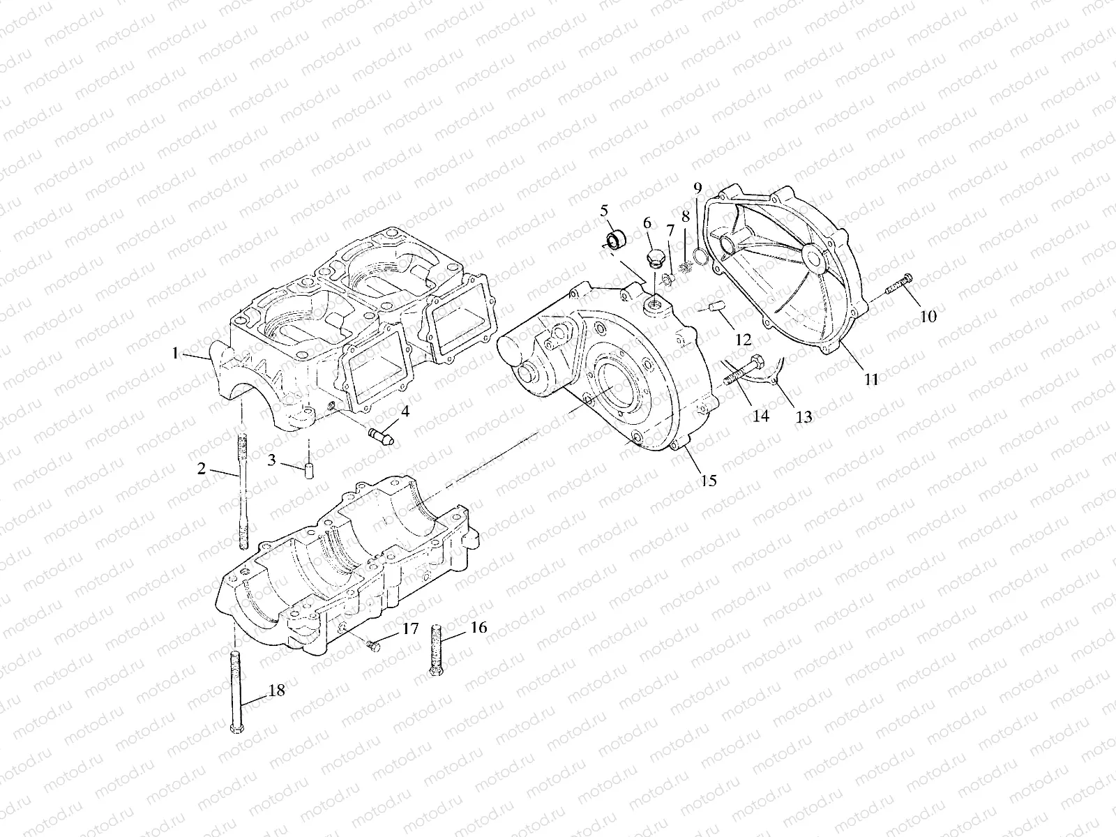 CRANKCASE - B994673 (4951335133c001) | CRANKCASE - B994673 (4951335133c001)