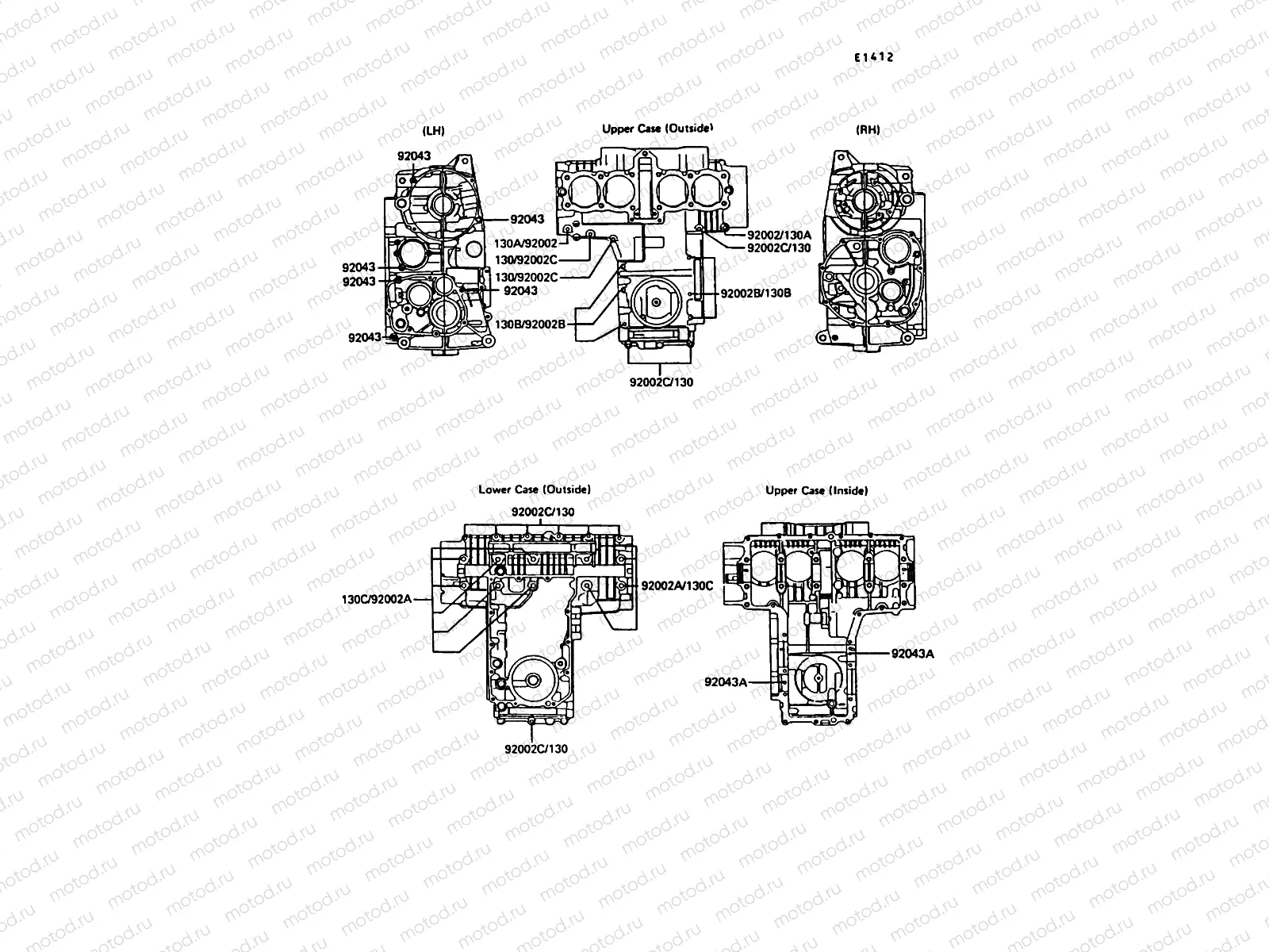 Crankcase Bolt Pattern