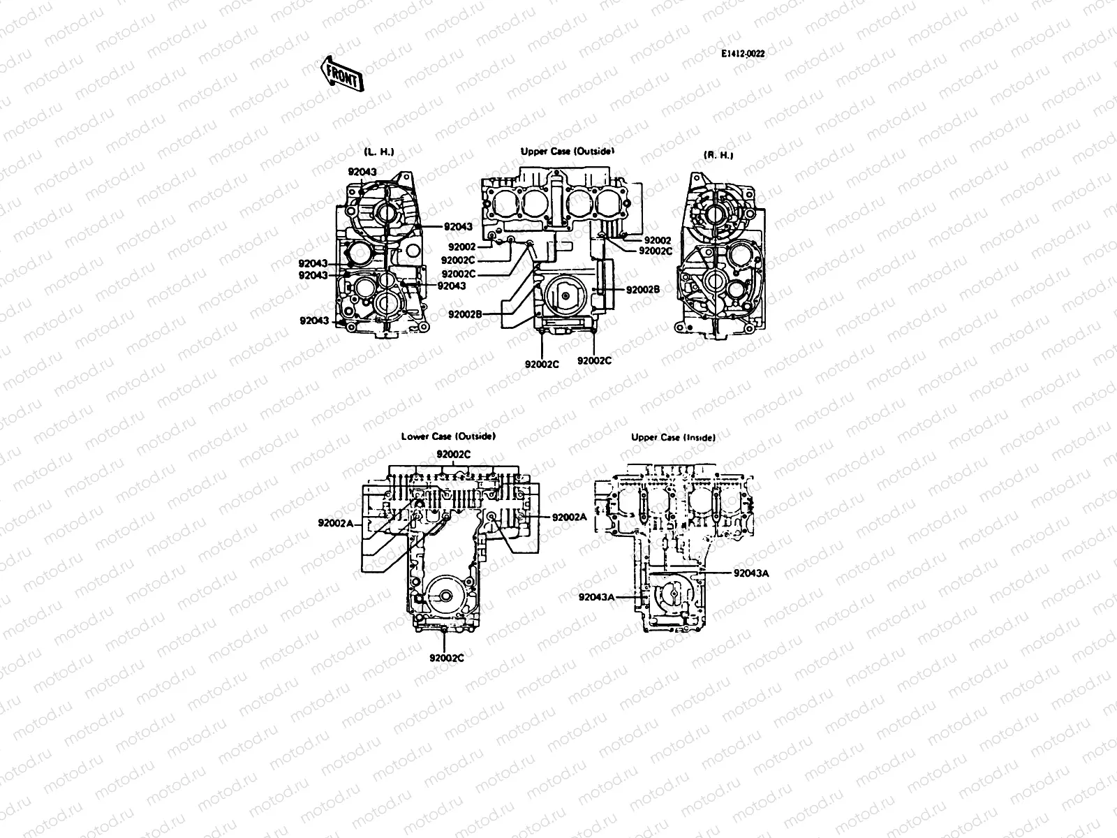Crankcase Bolt Pattern