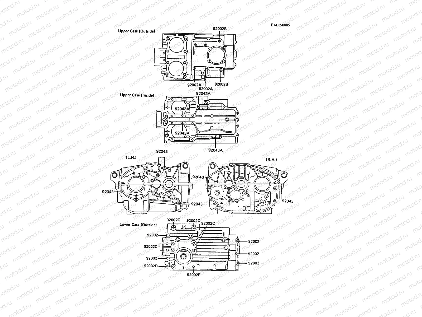 Crankcase Bolt Pattern