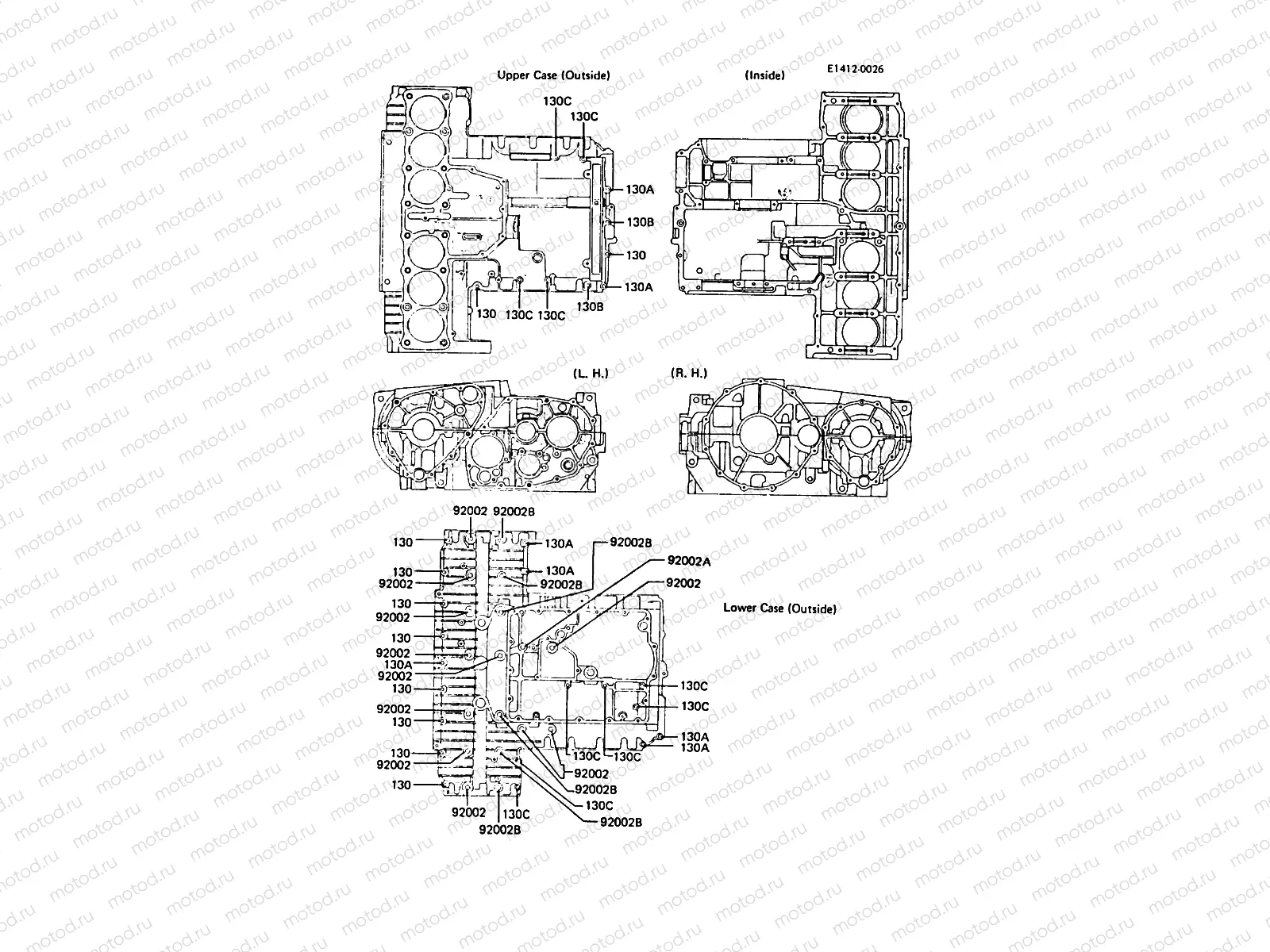 Crankcase Bolt Pattern