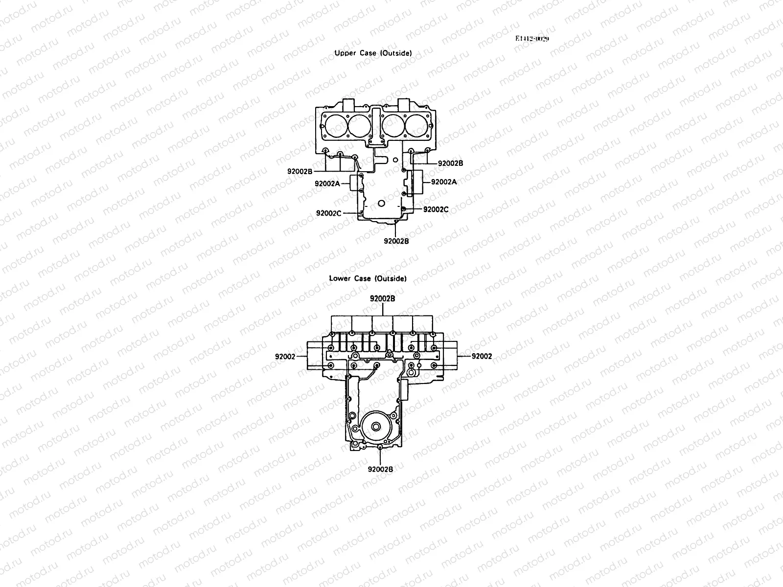 Crankcase Bolt Pattern