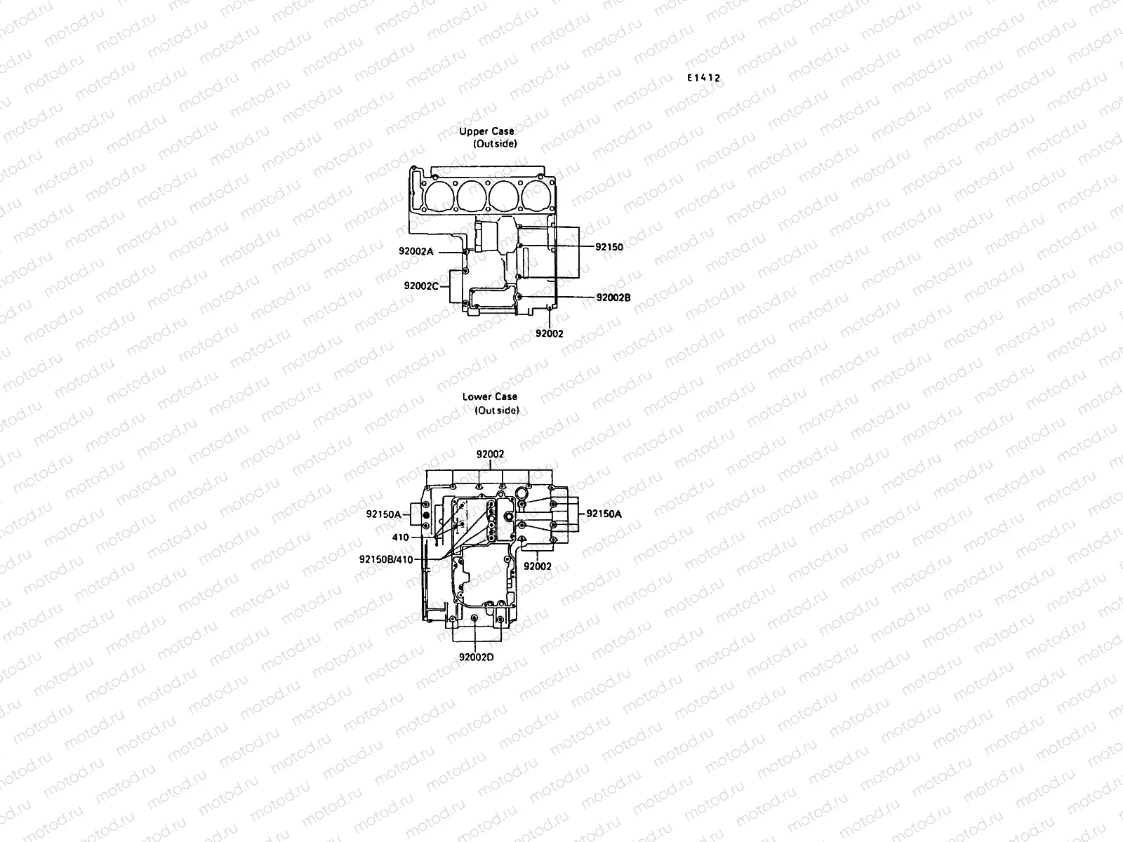 Crankcase Bolt Pattern