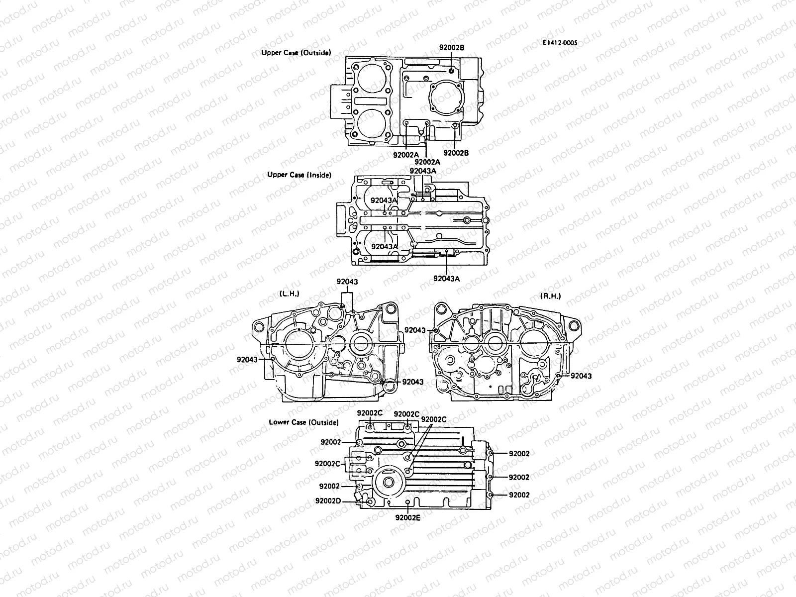 Crankcase Bolt Pattern