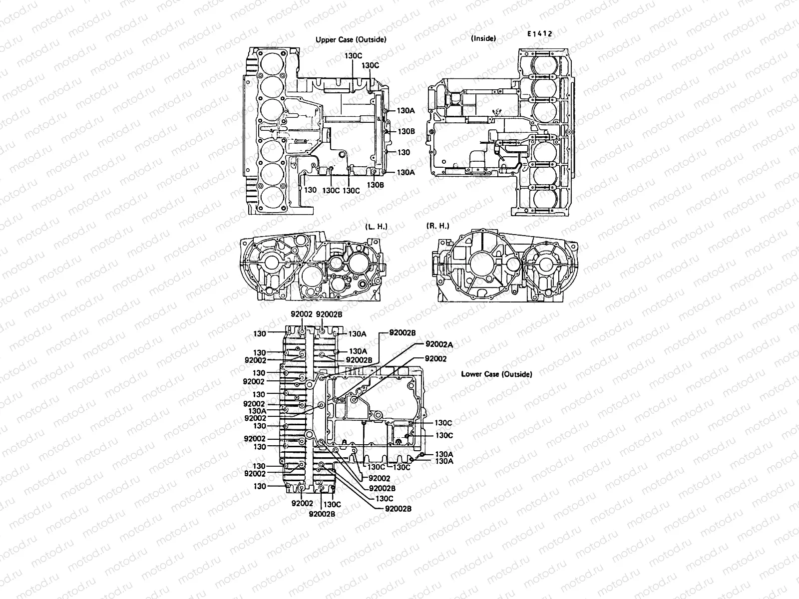 Crankcase Bolt Pattern