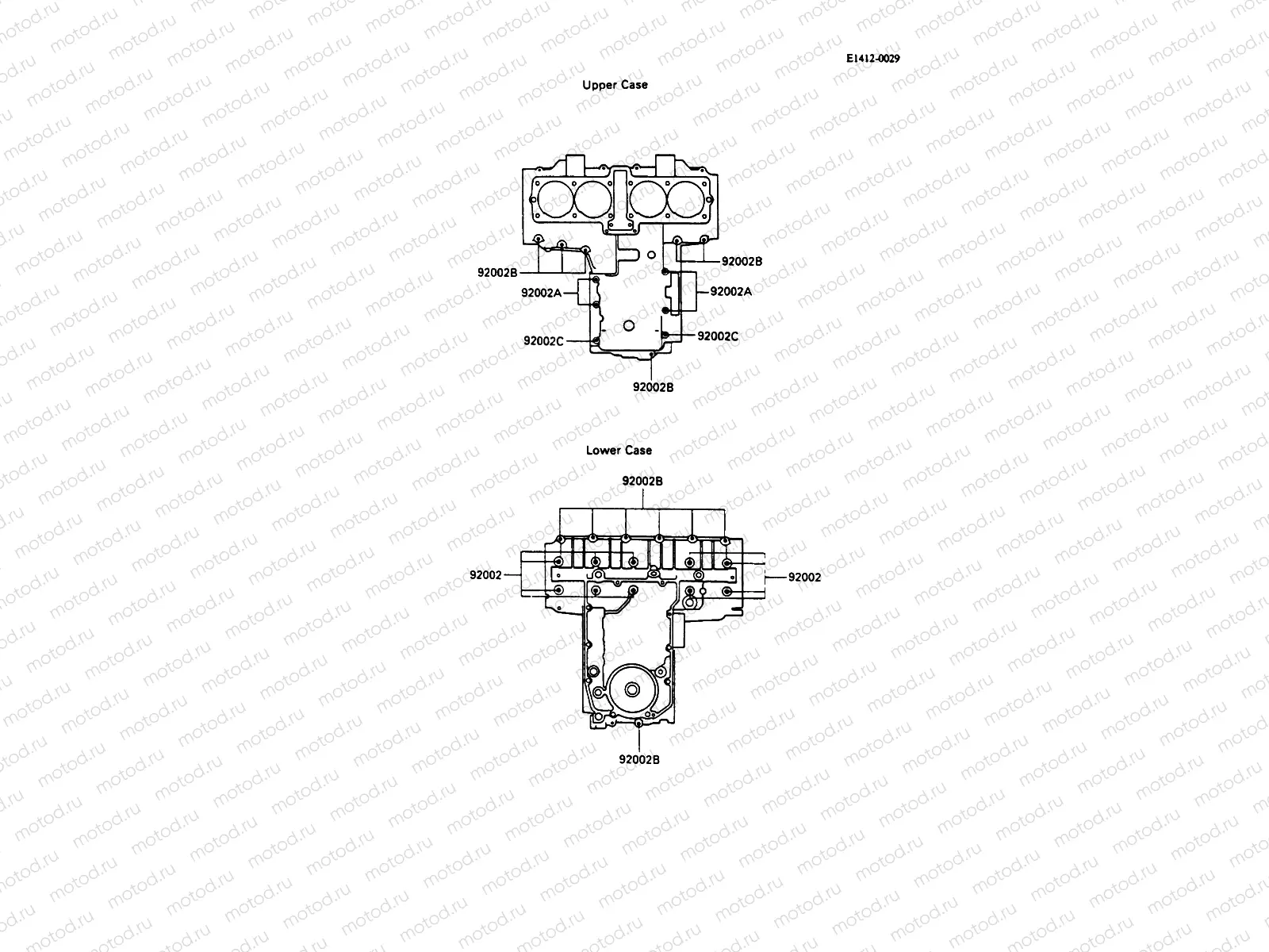 Crankcase Bolt Pattern
