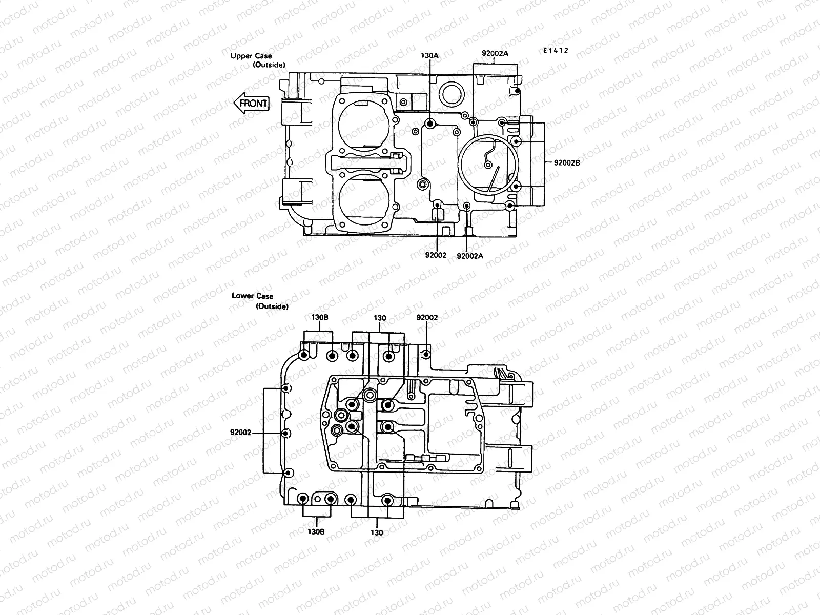 Crankcase Bolt Pattern