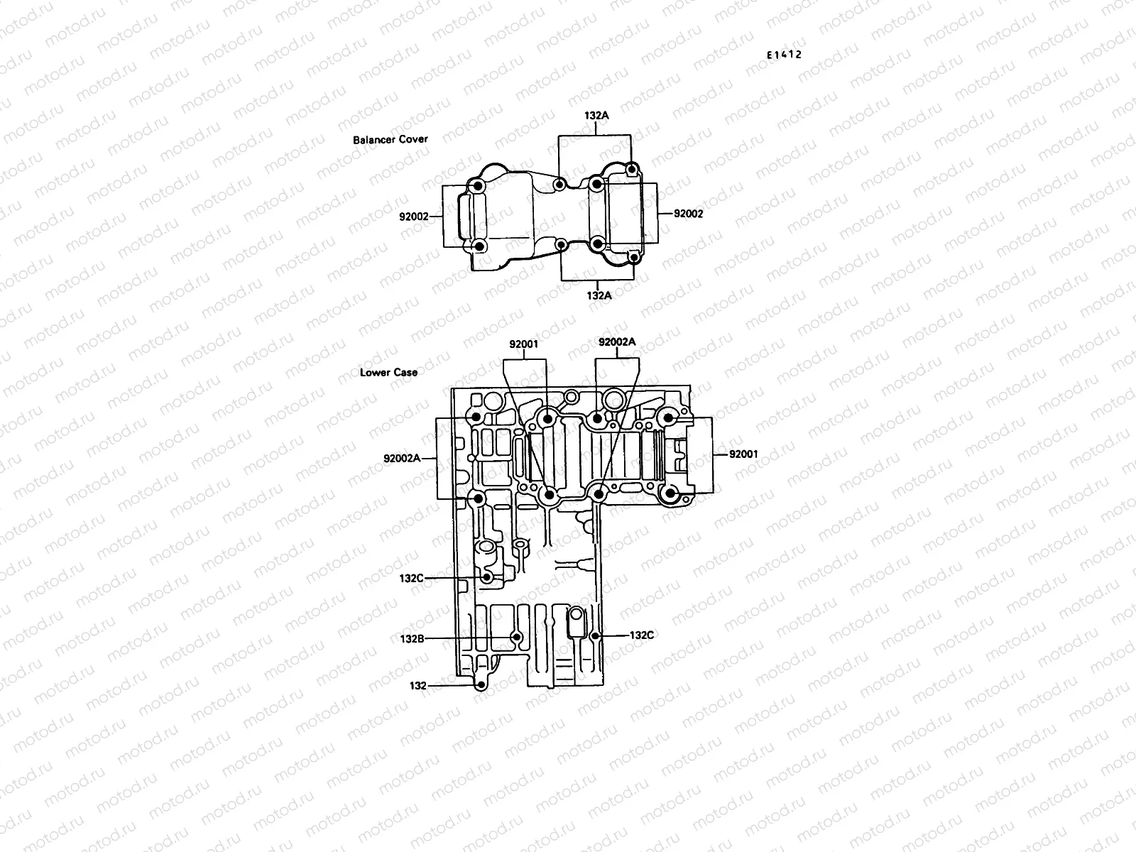 Crankcase Bolt Pattern