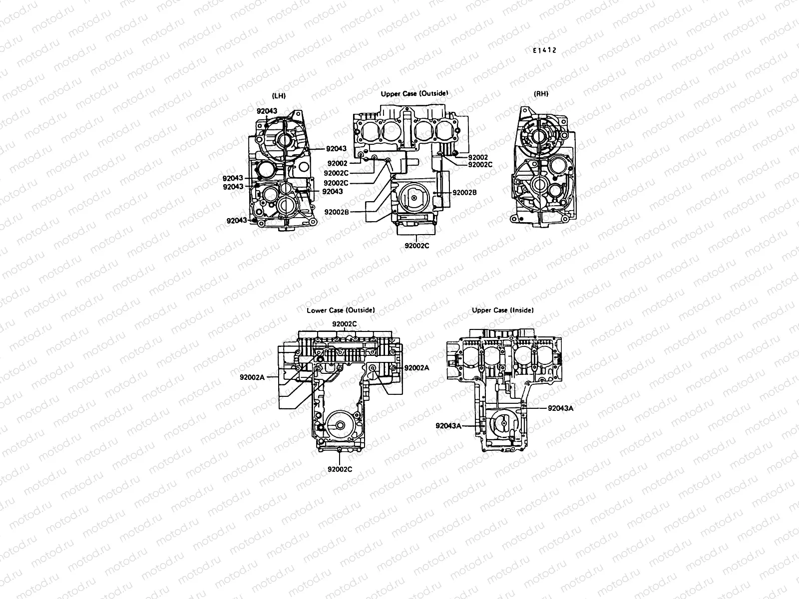 Crankcase Bolt Pattern