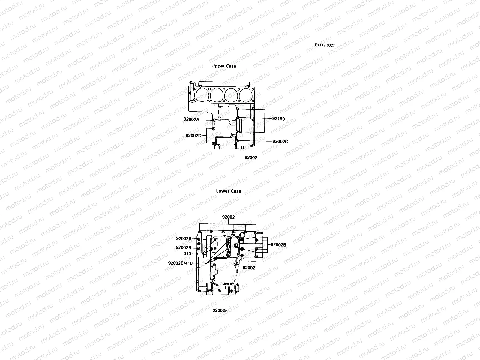 Crankcase Bolt Pattern