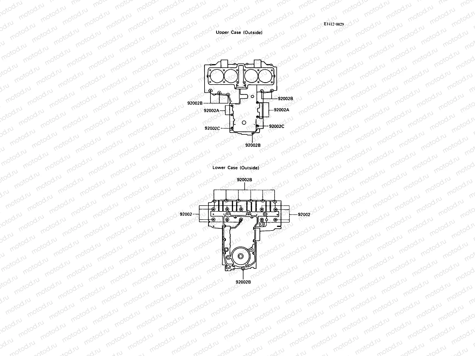 Crankcase Bolt Pattern