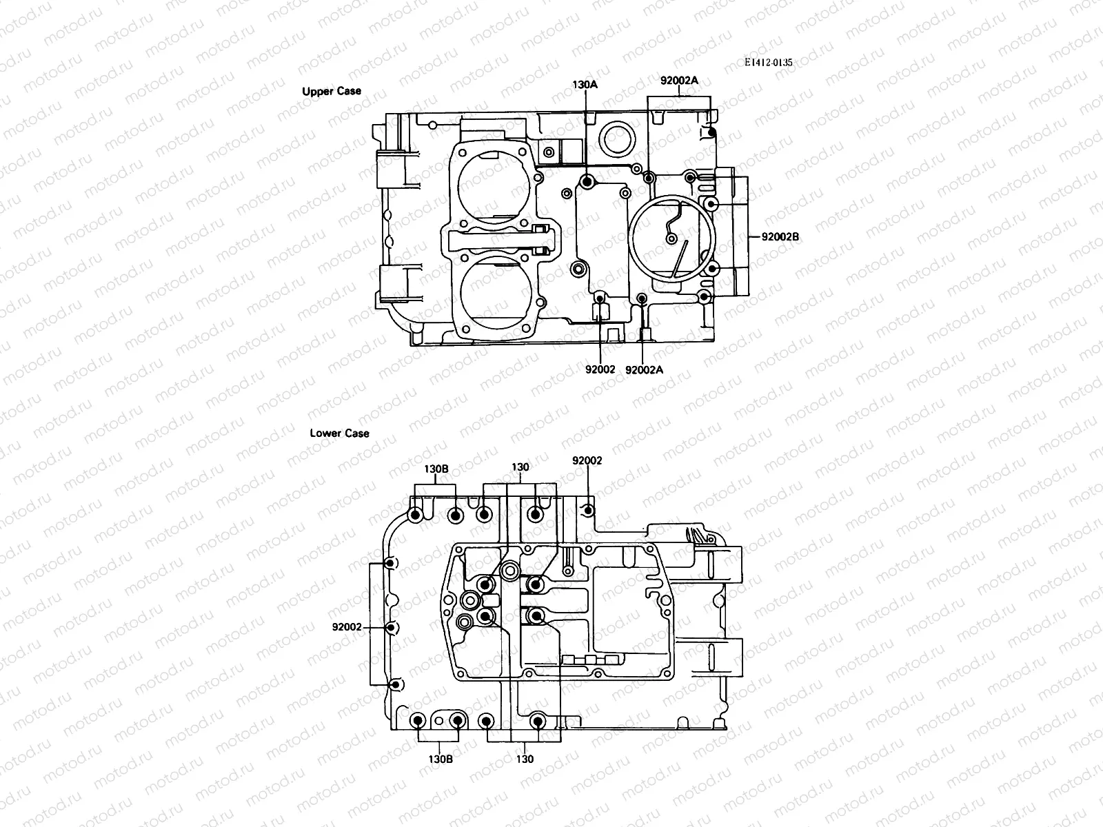 Crankcase Bolt Pattern