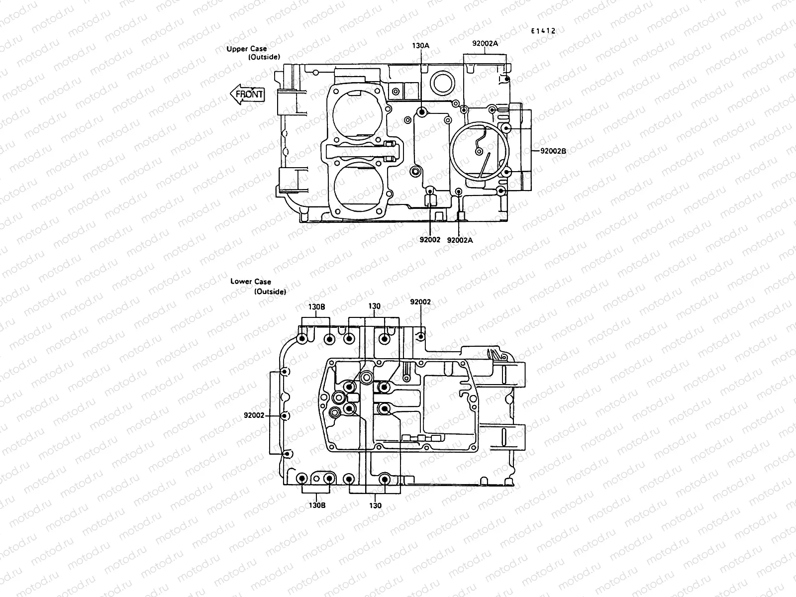 Crankcase Bolt Pattern