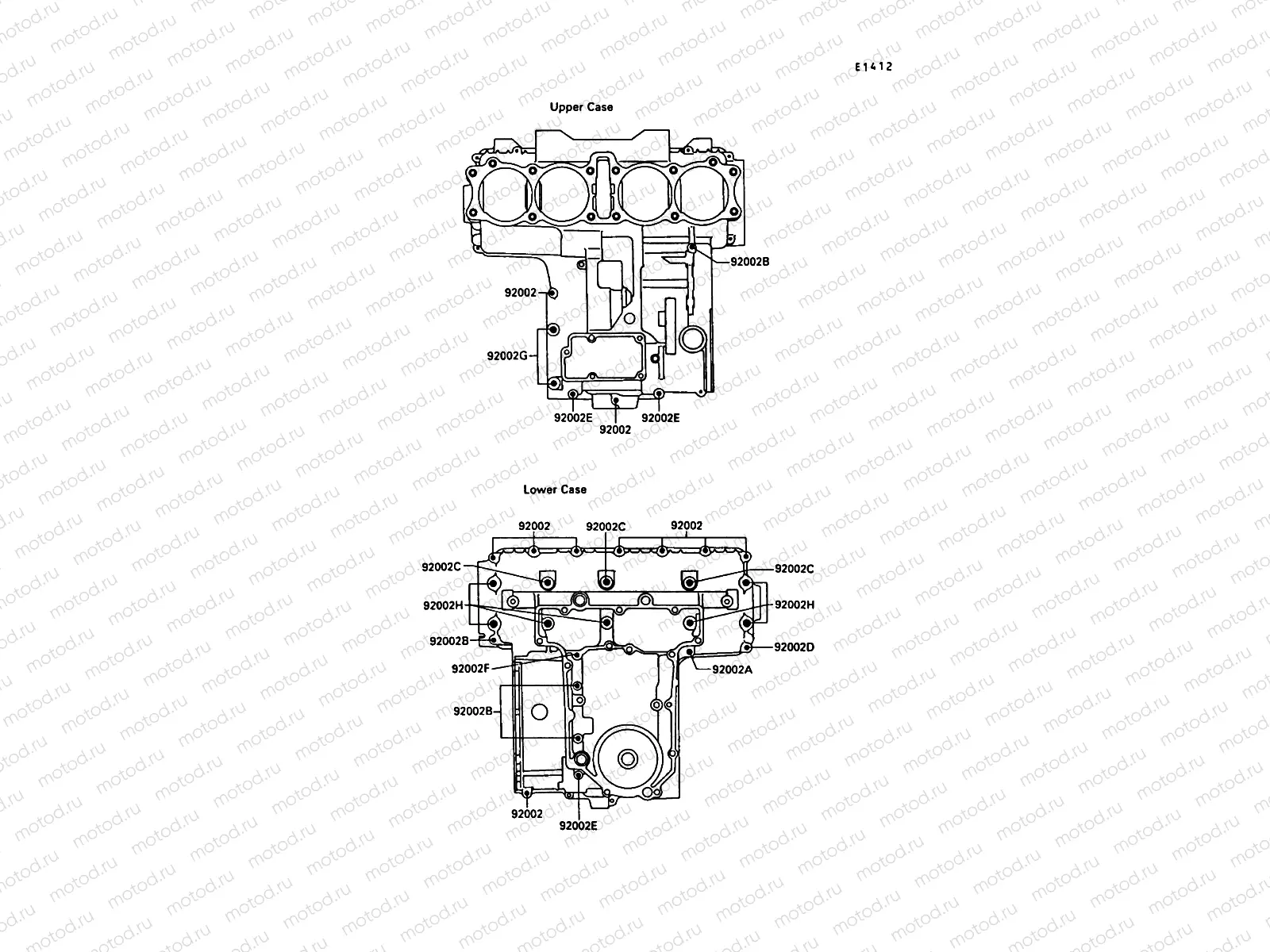 Crankcase Bolt Pattern