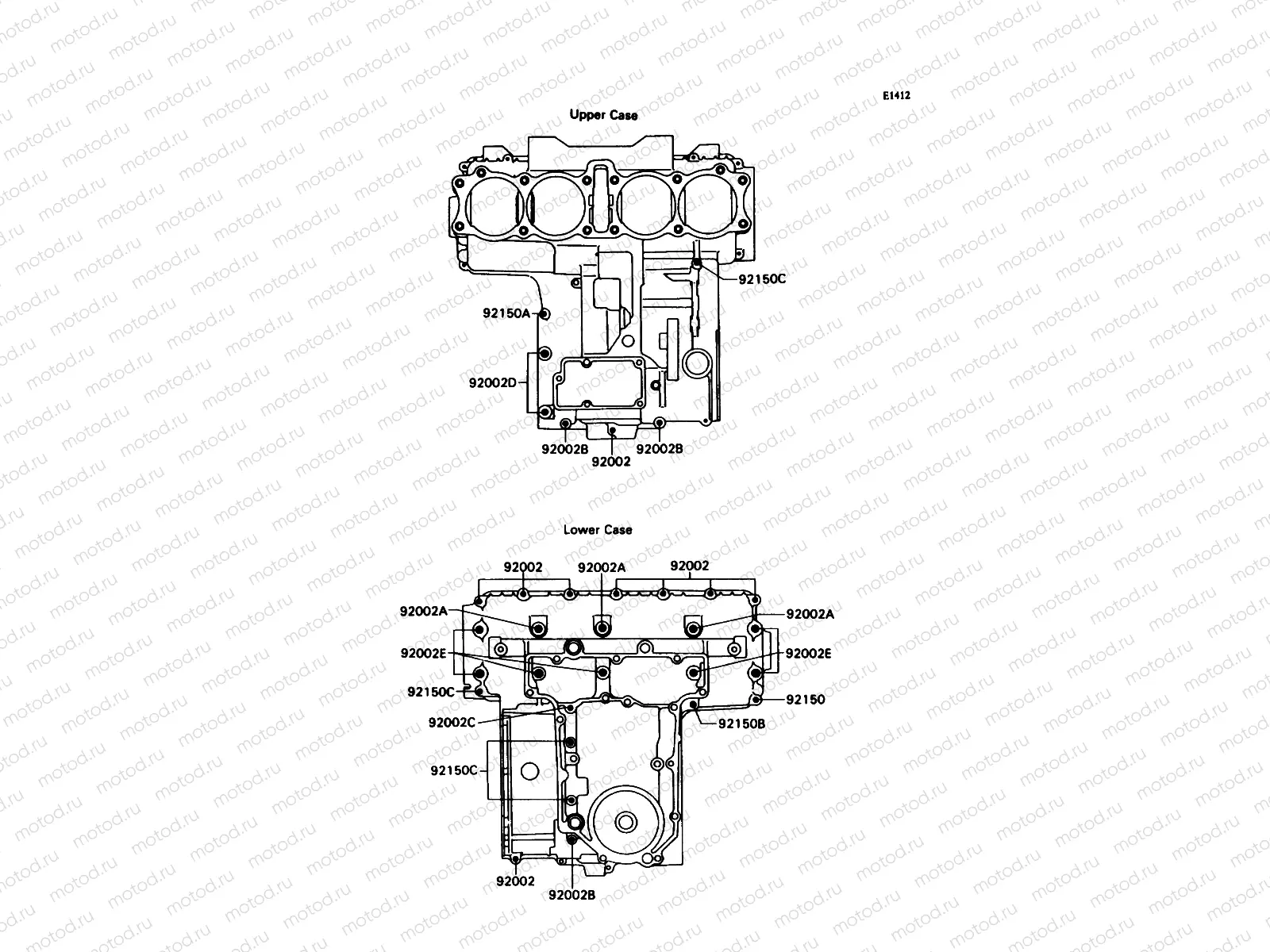Crankcase Bolt Pattern
