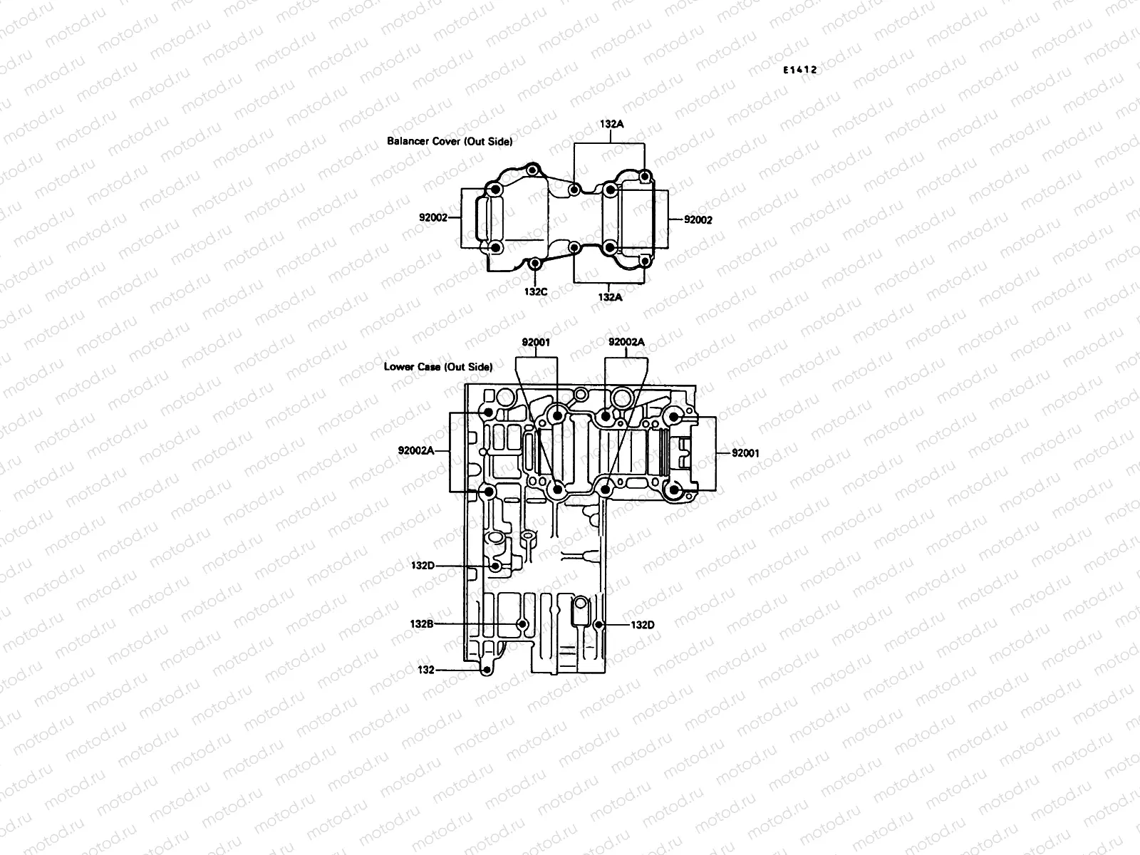 Crankcase Bolt Pattern