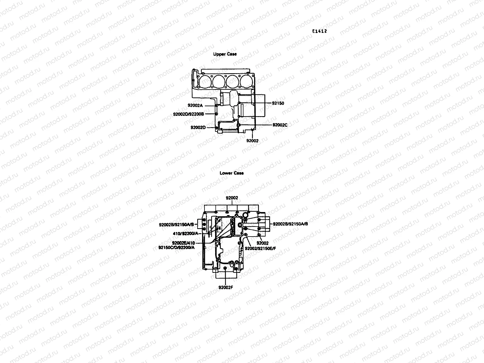 Crankcase Bolt Pattern
