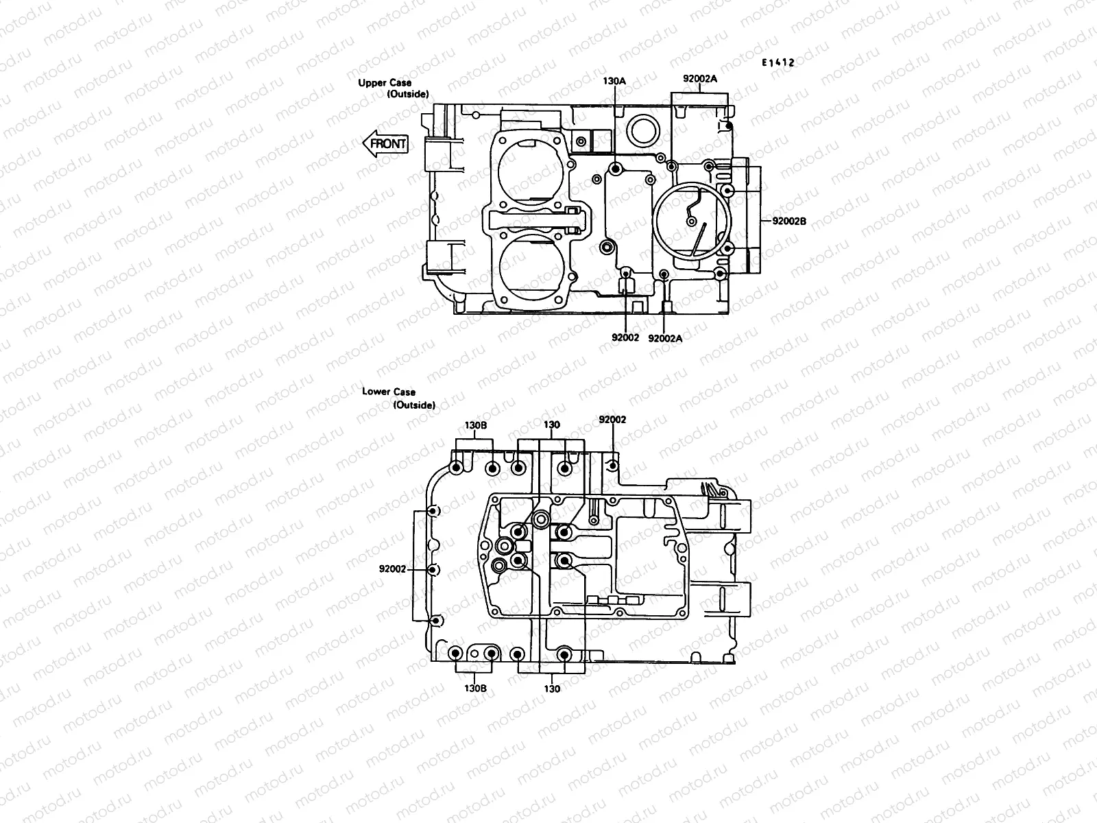 Crankcase Bolt Pattern