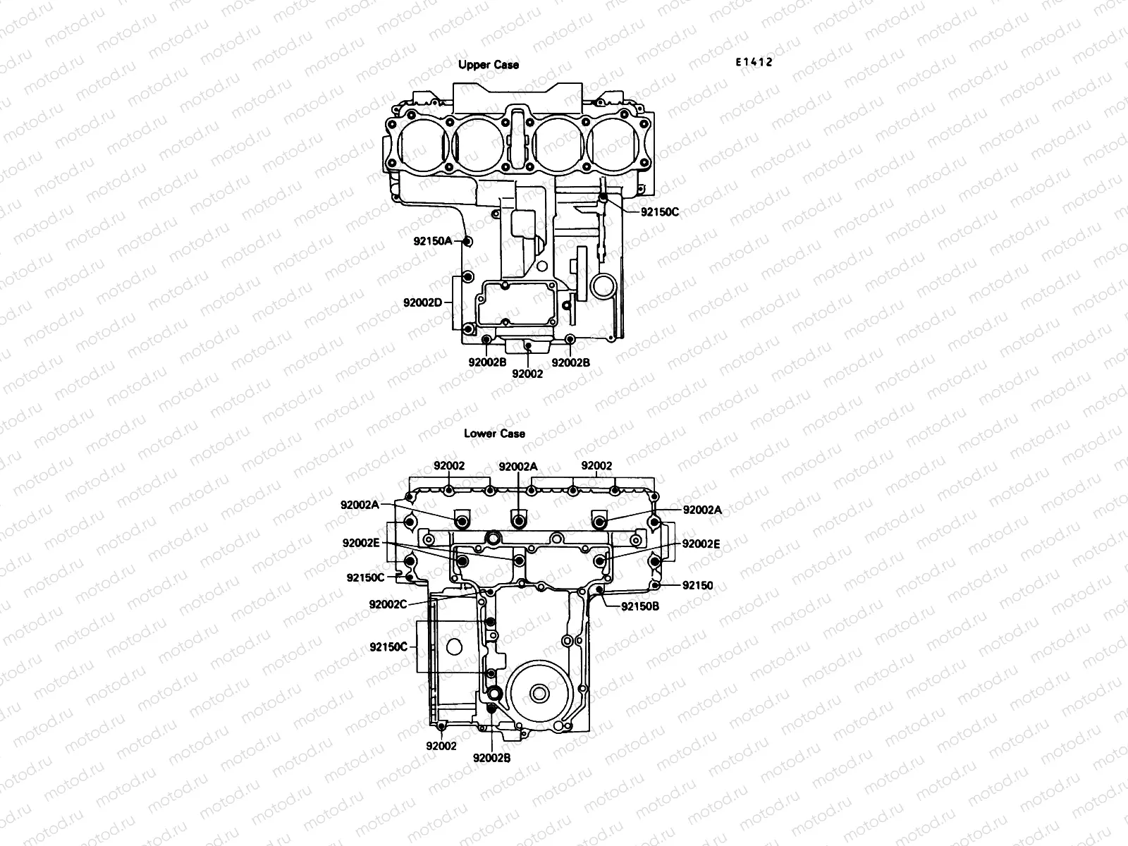 Crankcase Bolt Pattern