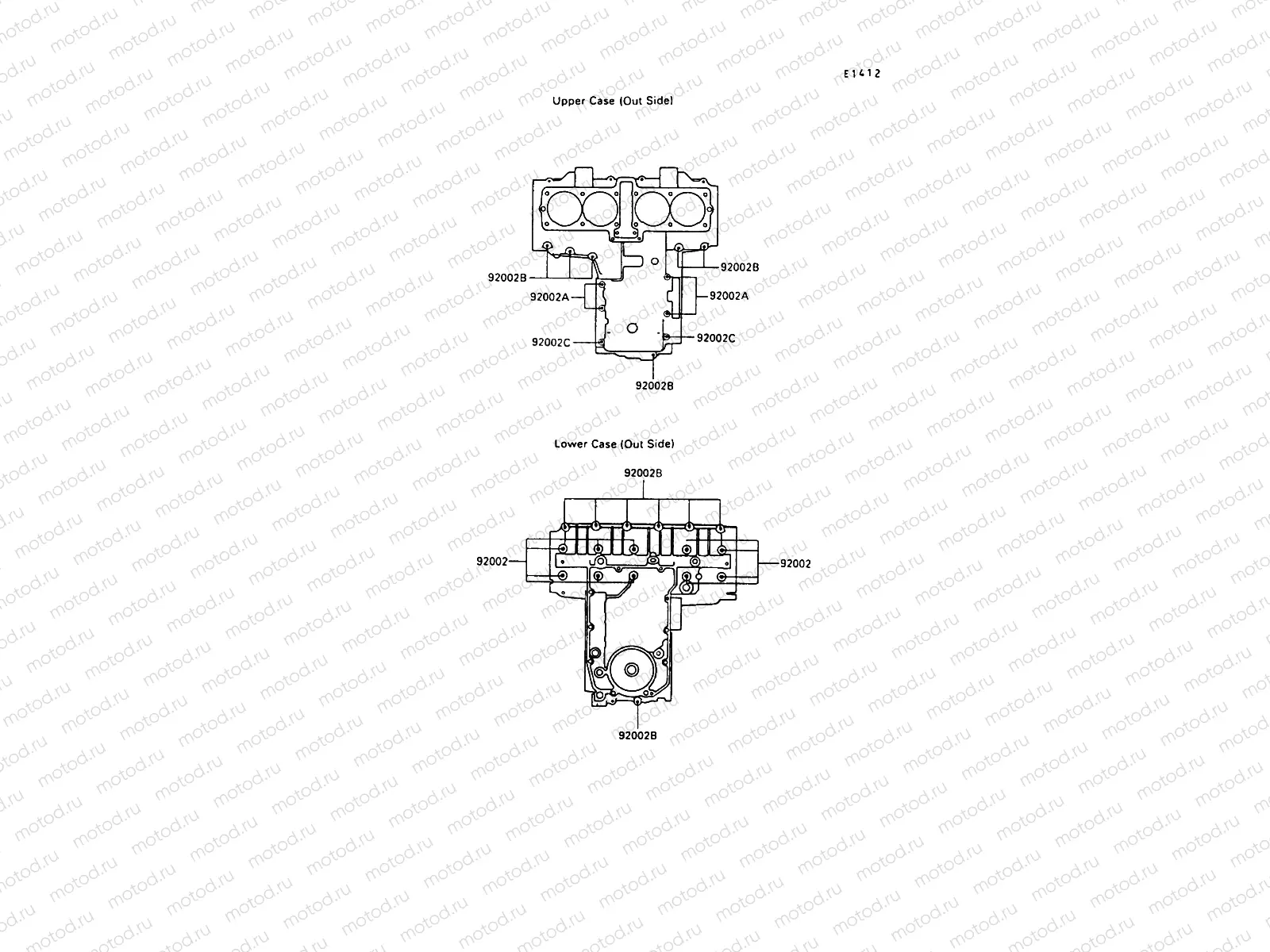 Crankcase Bolt Pattern