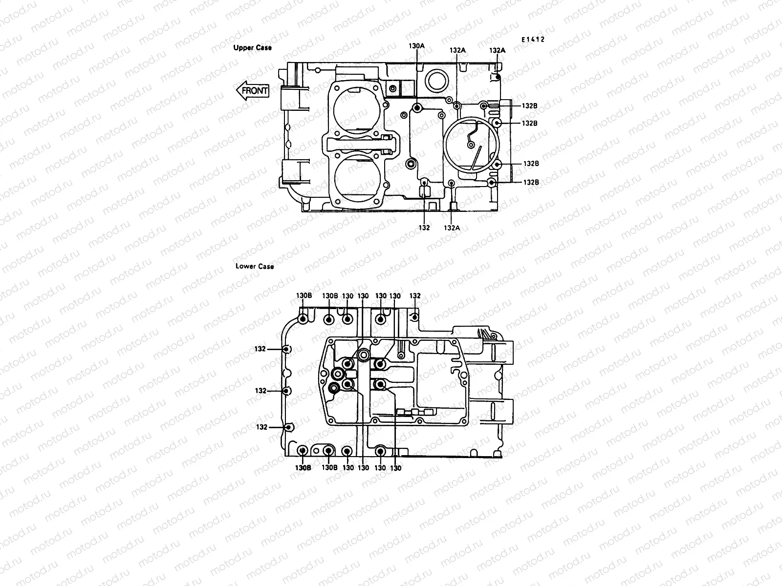 Crankcase Bolt Pattern