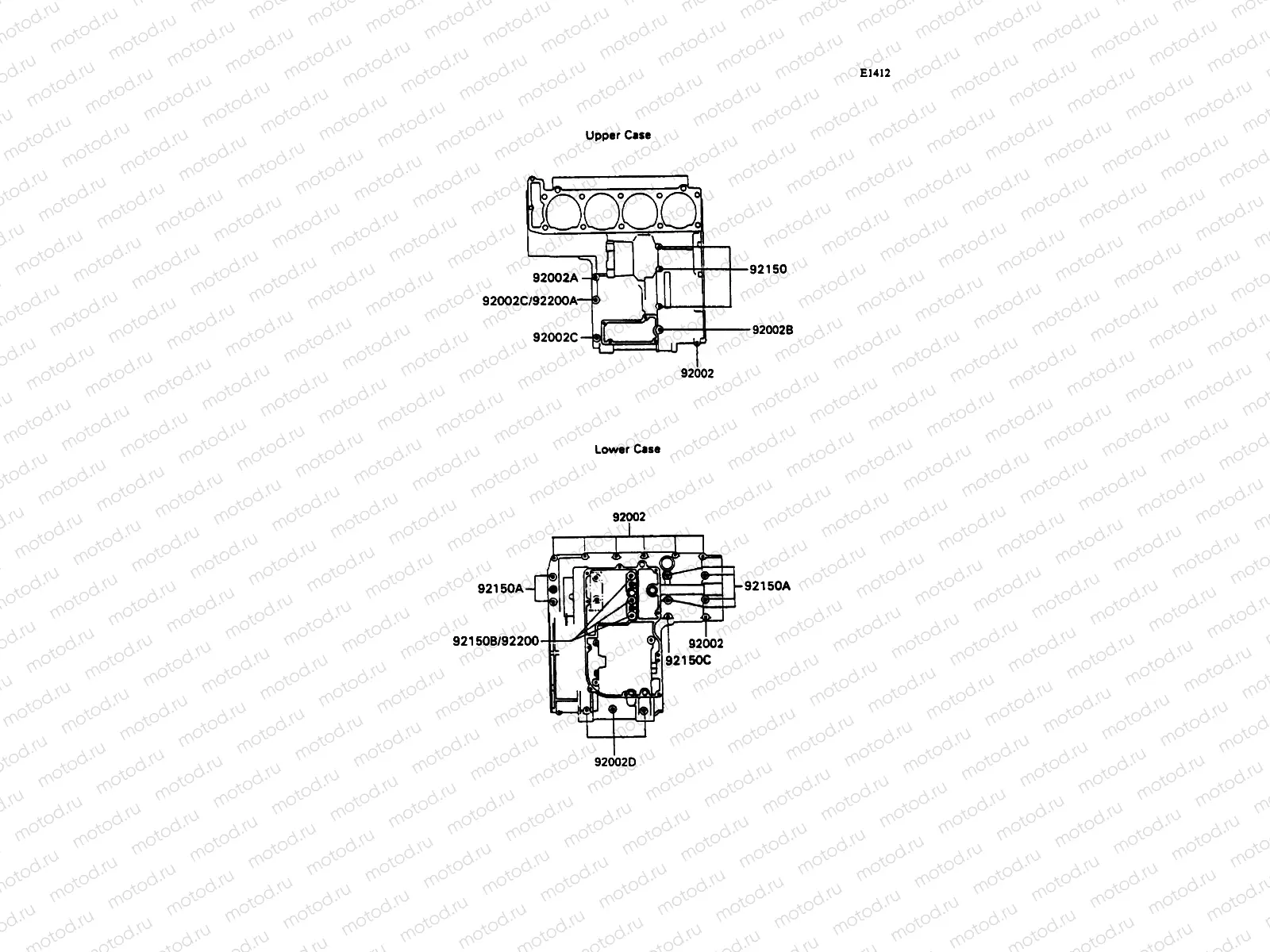 Crankcase Bolt Pattern