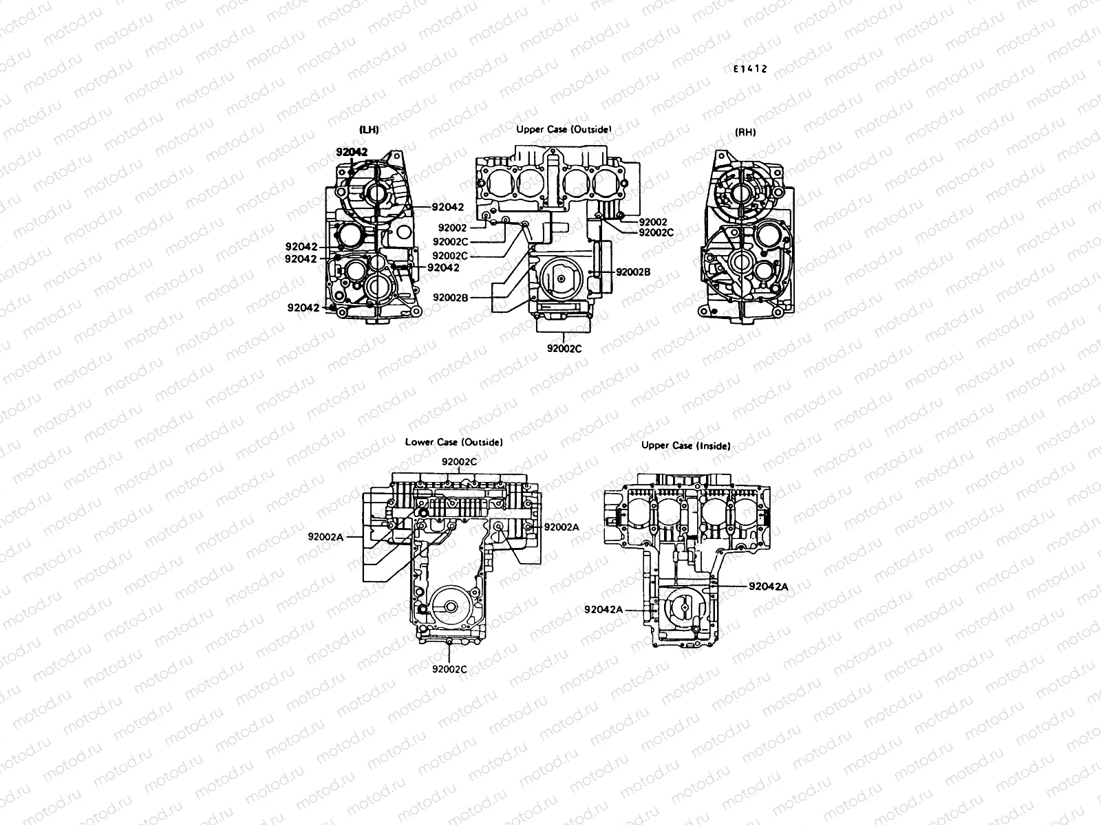 Crankcase Bolt Pattern