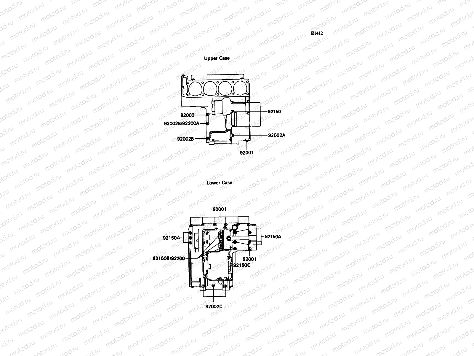 Crankcase Bolt Pattern