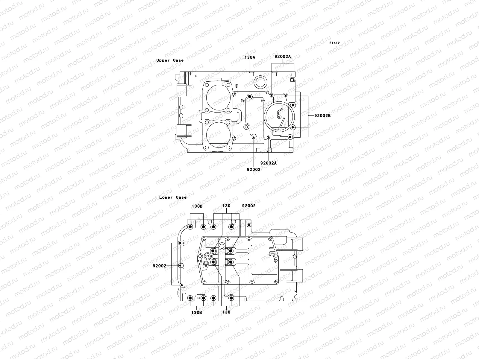 Crankcase Bolt Pattern