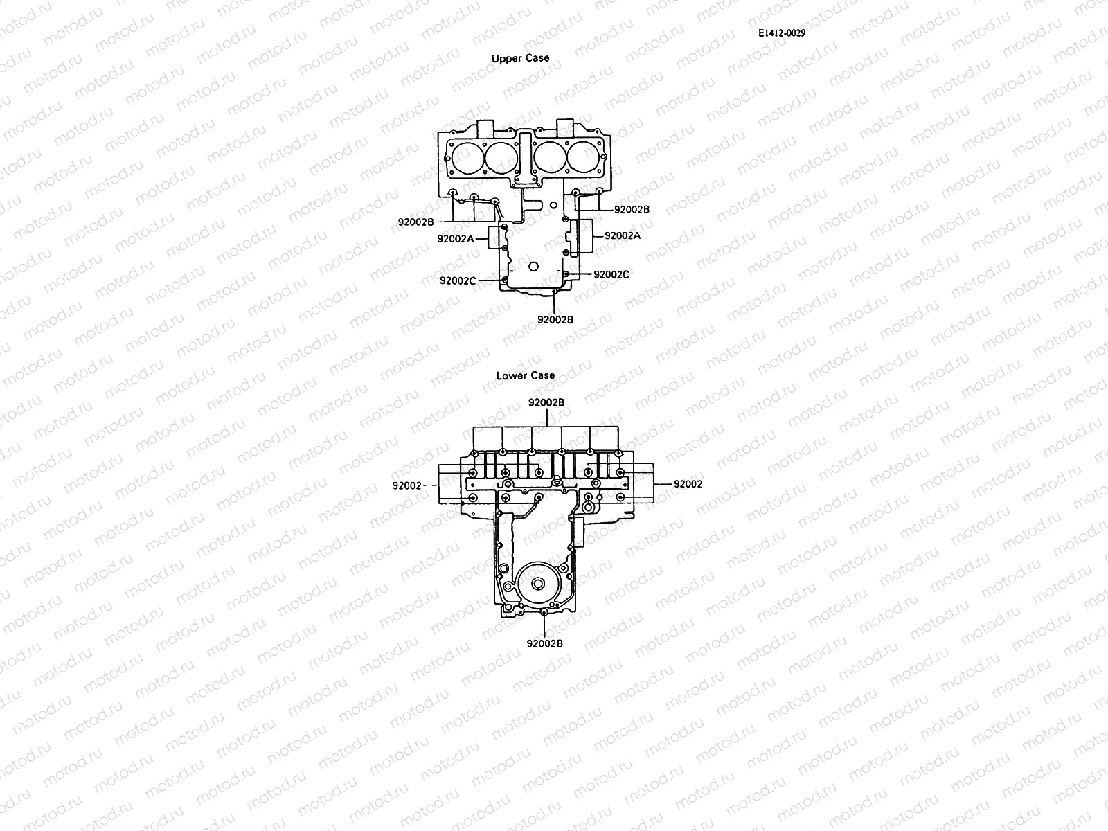 Crankcase Bolt Pattern