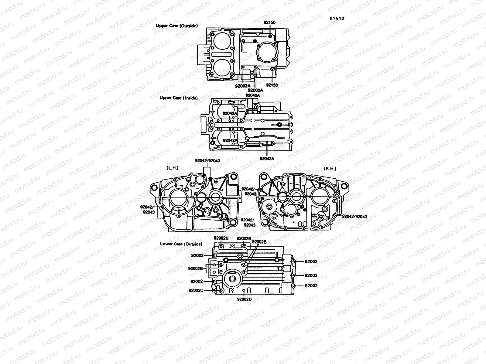 Crankcase Bolt Pattern