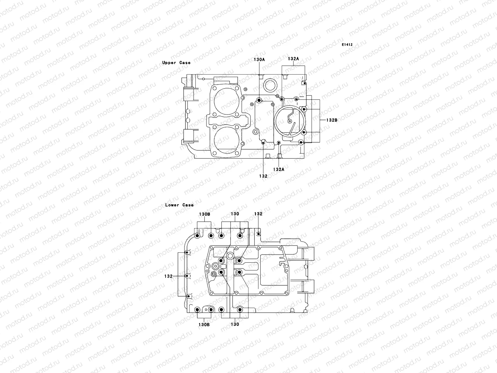 Crankcase Bolt Pattern