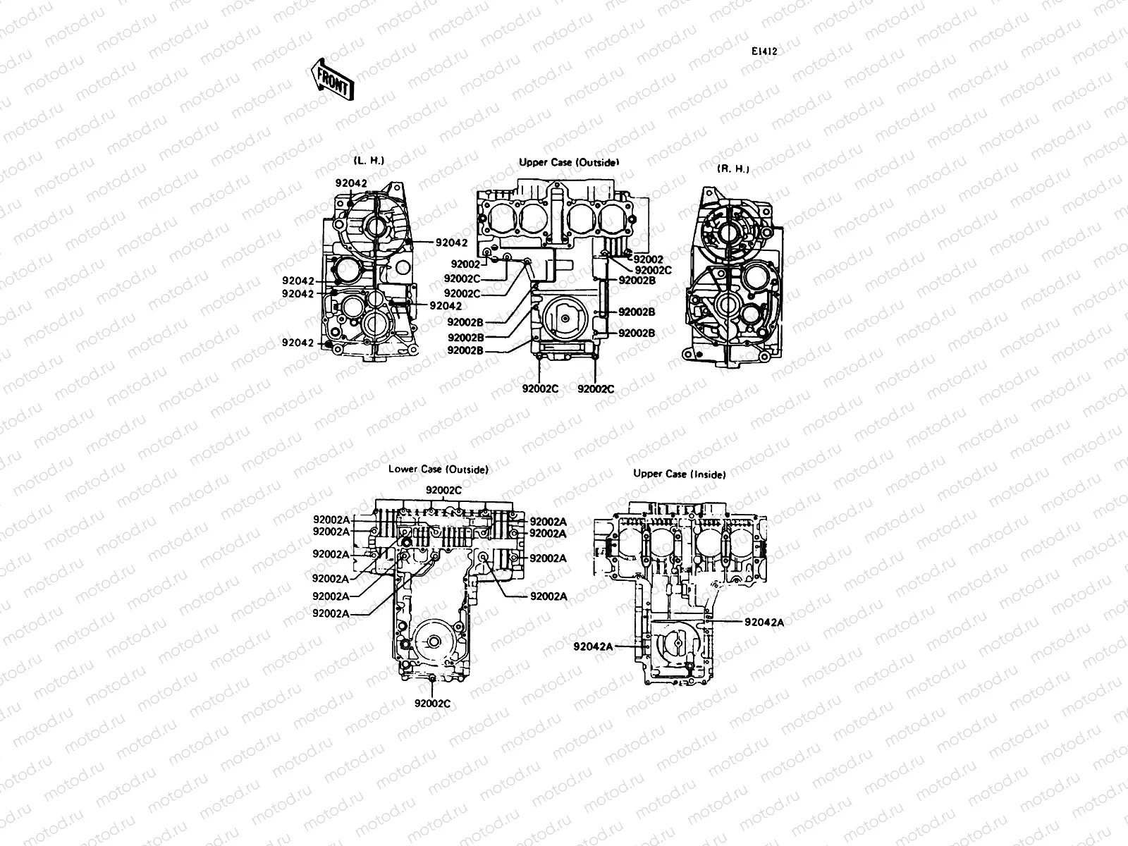 Crankcase Bolt Pattern