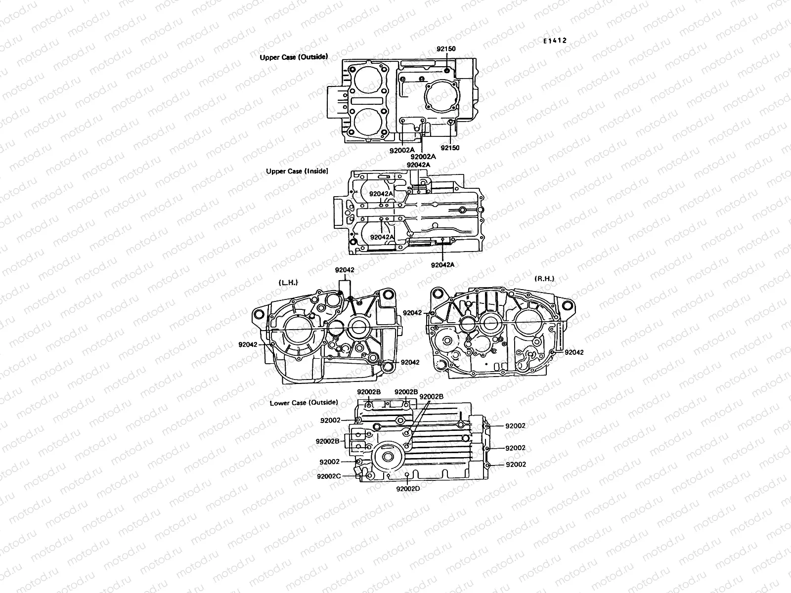 Crankcase Bolt Pattern