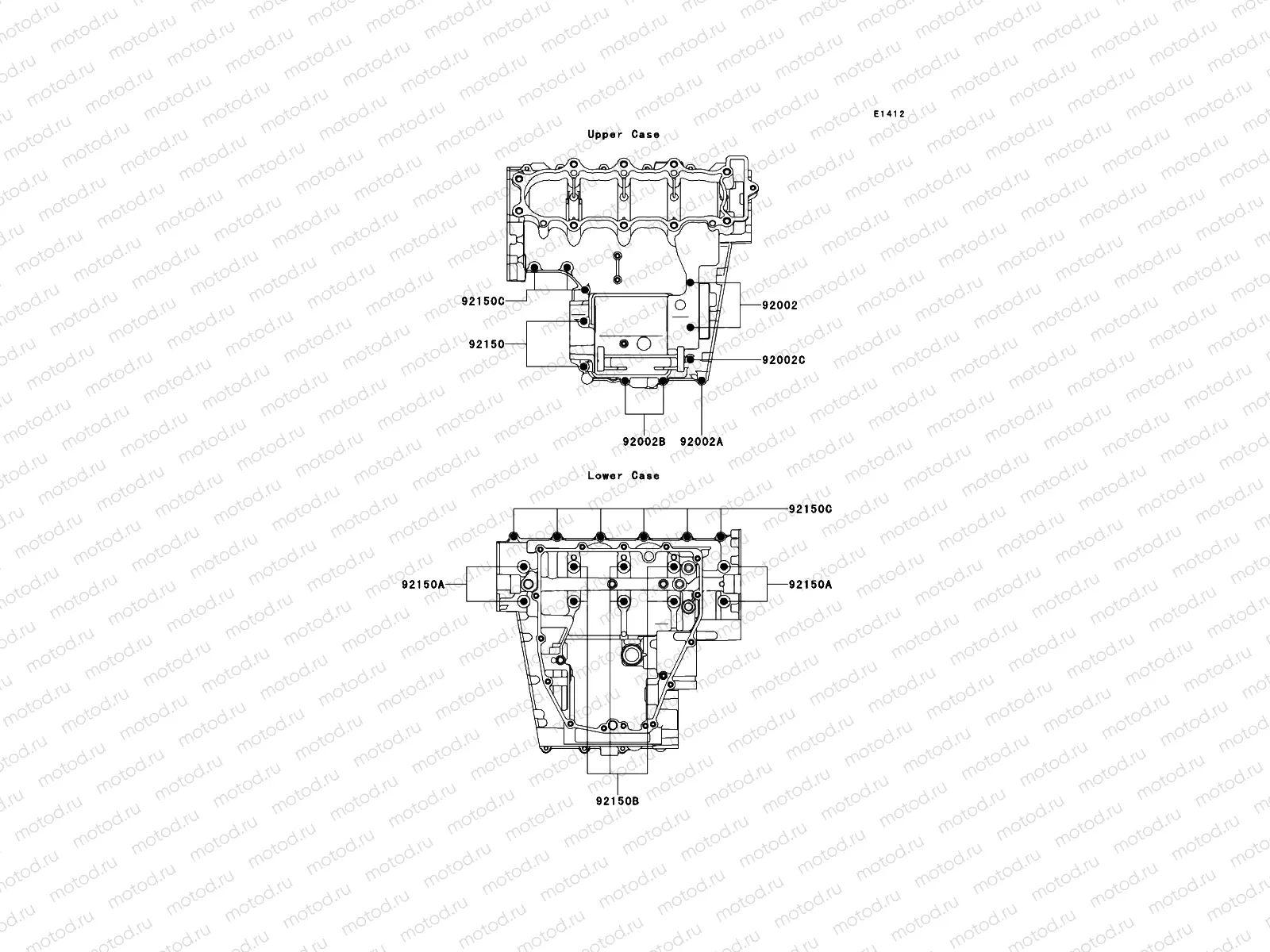 Crankcase Bolt Pattern