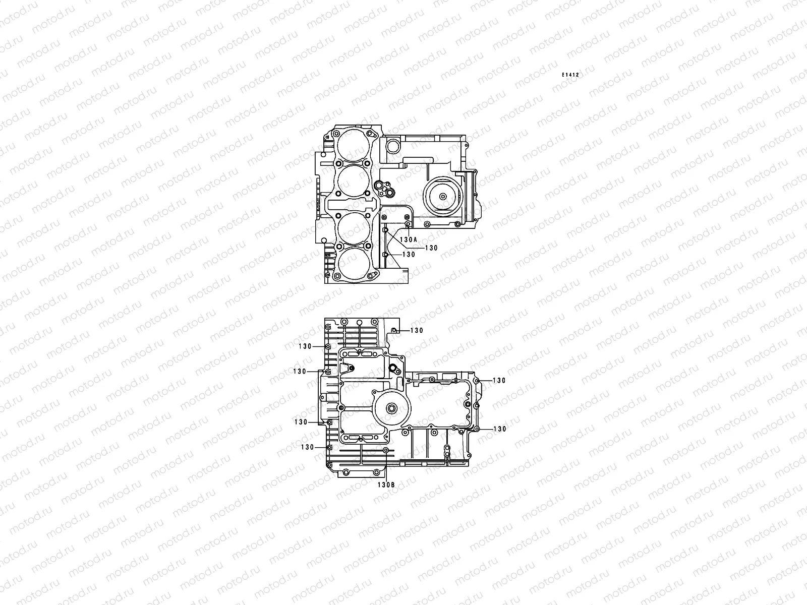 Crankcase Bolt Pattern