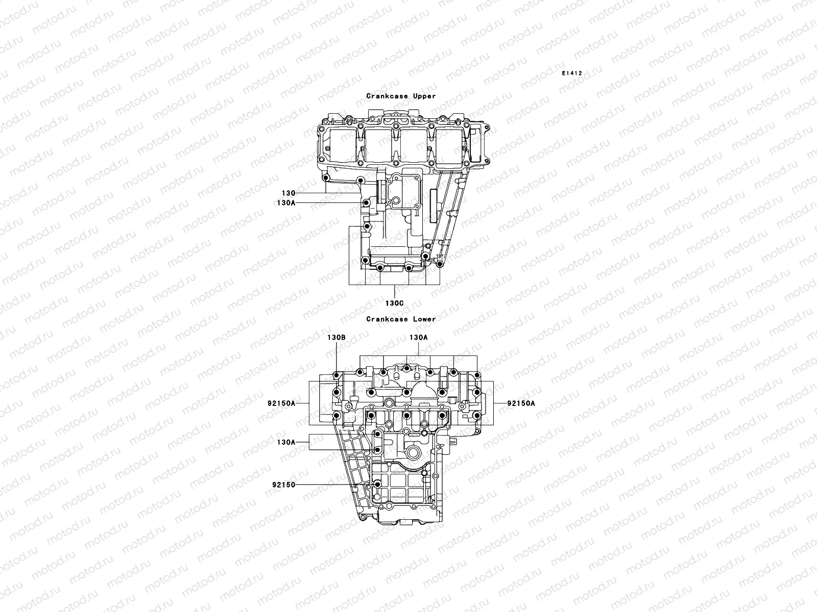Crankcase Bolt Pattern