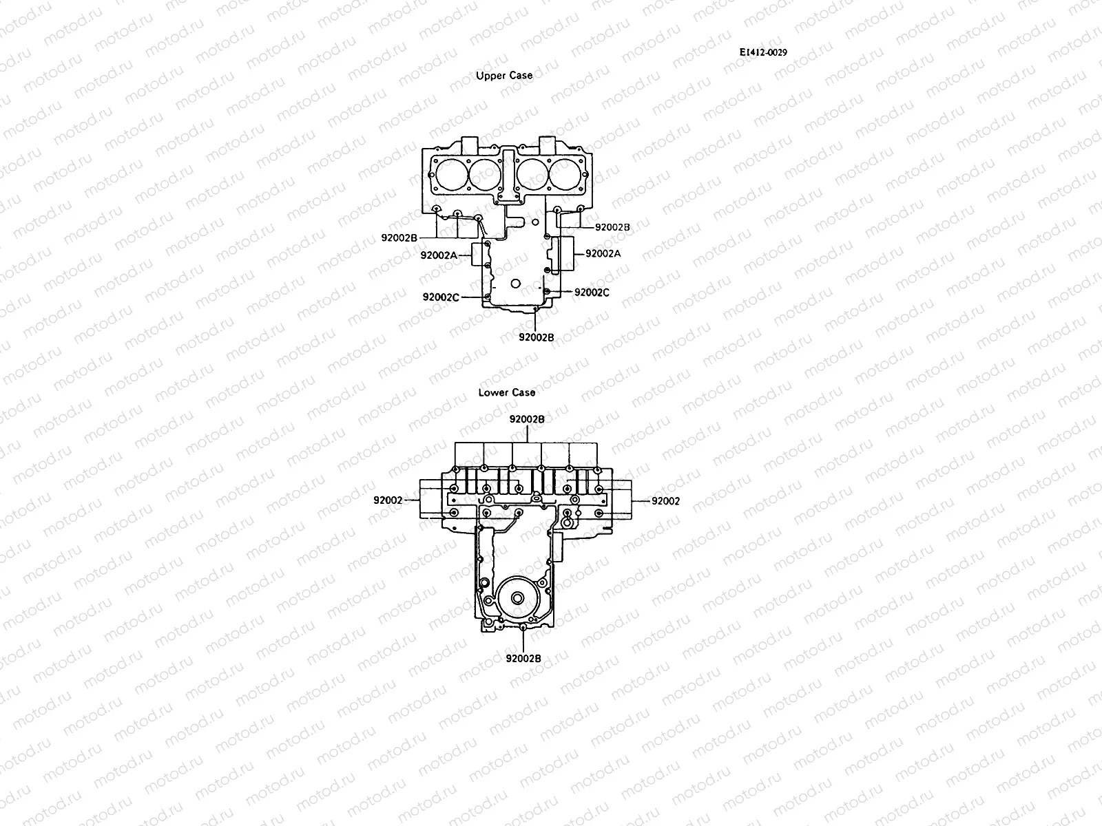 Crankcase Bolt Pattern