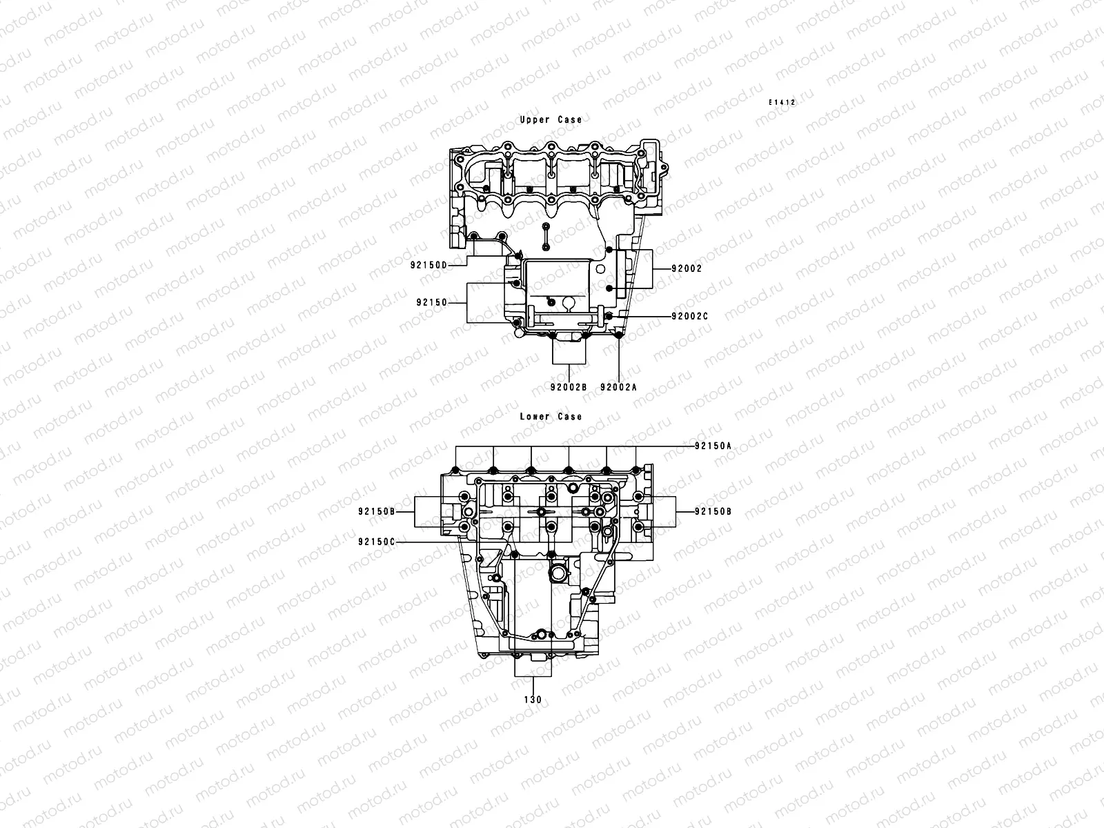 Crankcase Bolt Pattern